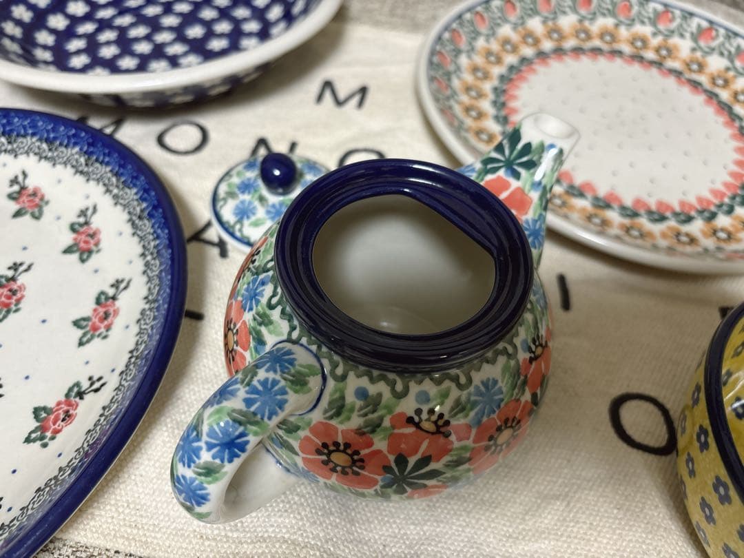 ポーリッシュポタリー ツェラミカアルティスティッチナ6点セット