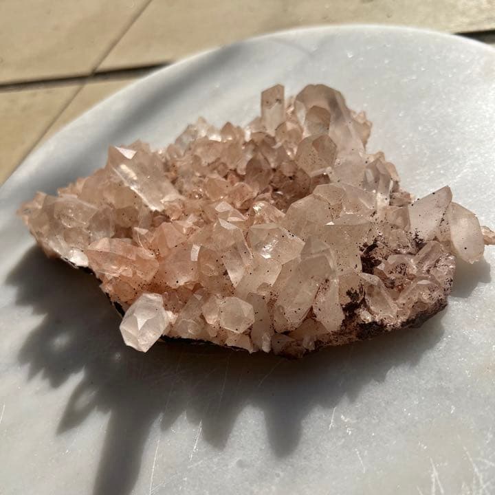 ピンクヒマラヤクォーツクラスター