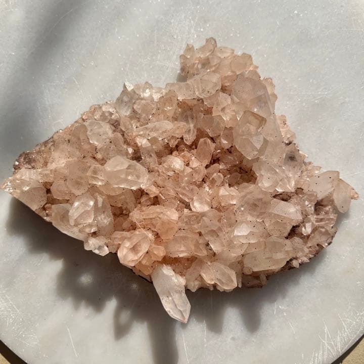 ピンクヒマラヤクォーツクラスター