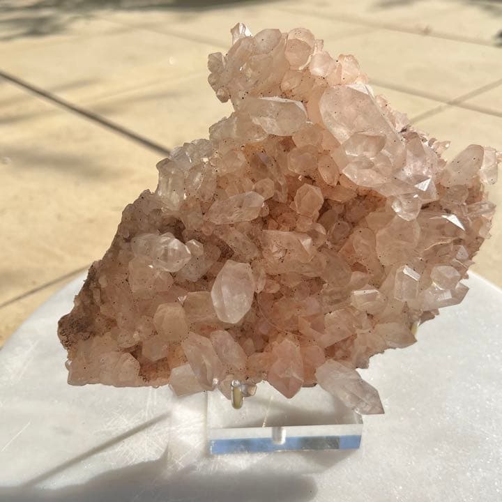 ピンクヒマラヤクォーツクラスター