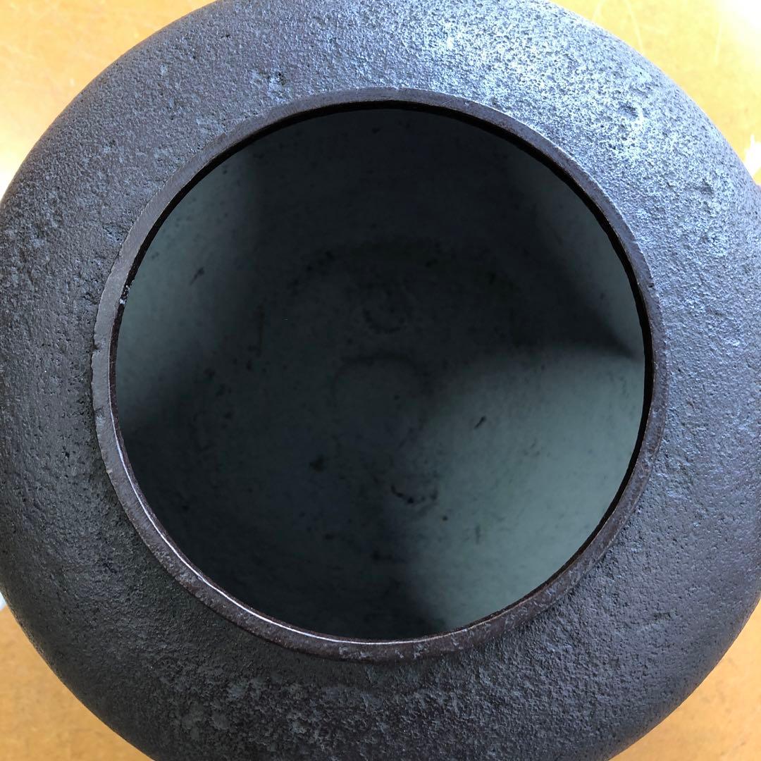 南部鉄器　茶の湯釜