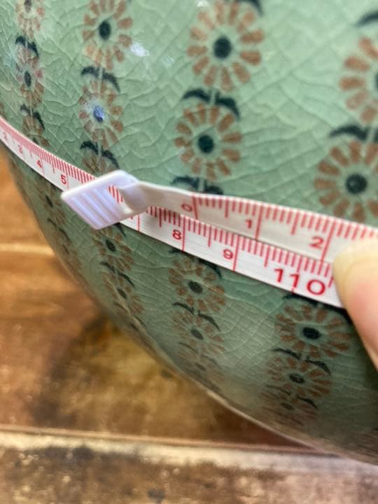 高麗青磁 振興　大きな　花瓶 置物　壷　花器　木箱付き　中国　骨董