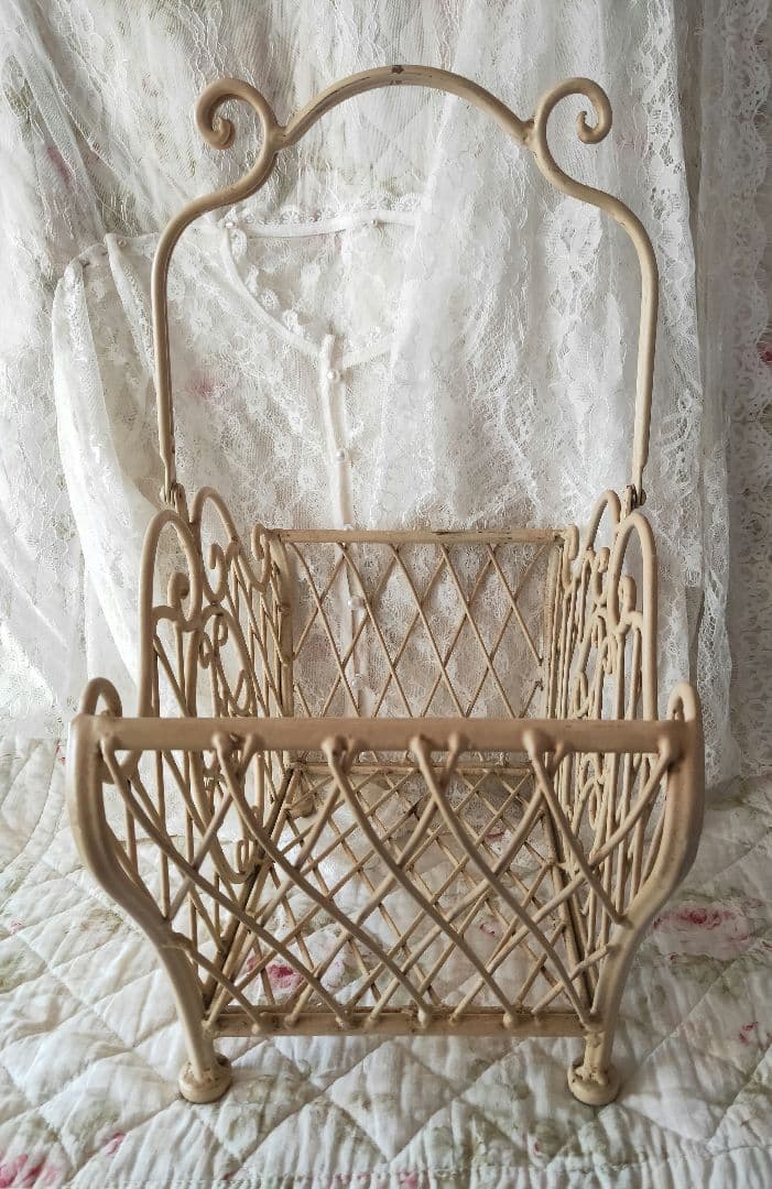 アンティークアイアンかご フランスアンティーク イギリスアンティーク