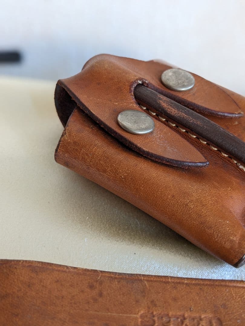 【希少】MGC S&W 9MM SPEED ホルスター カートリッジケース 本革