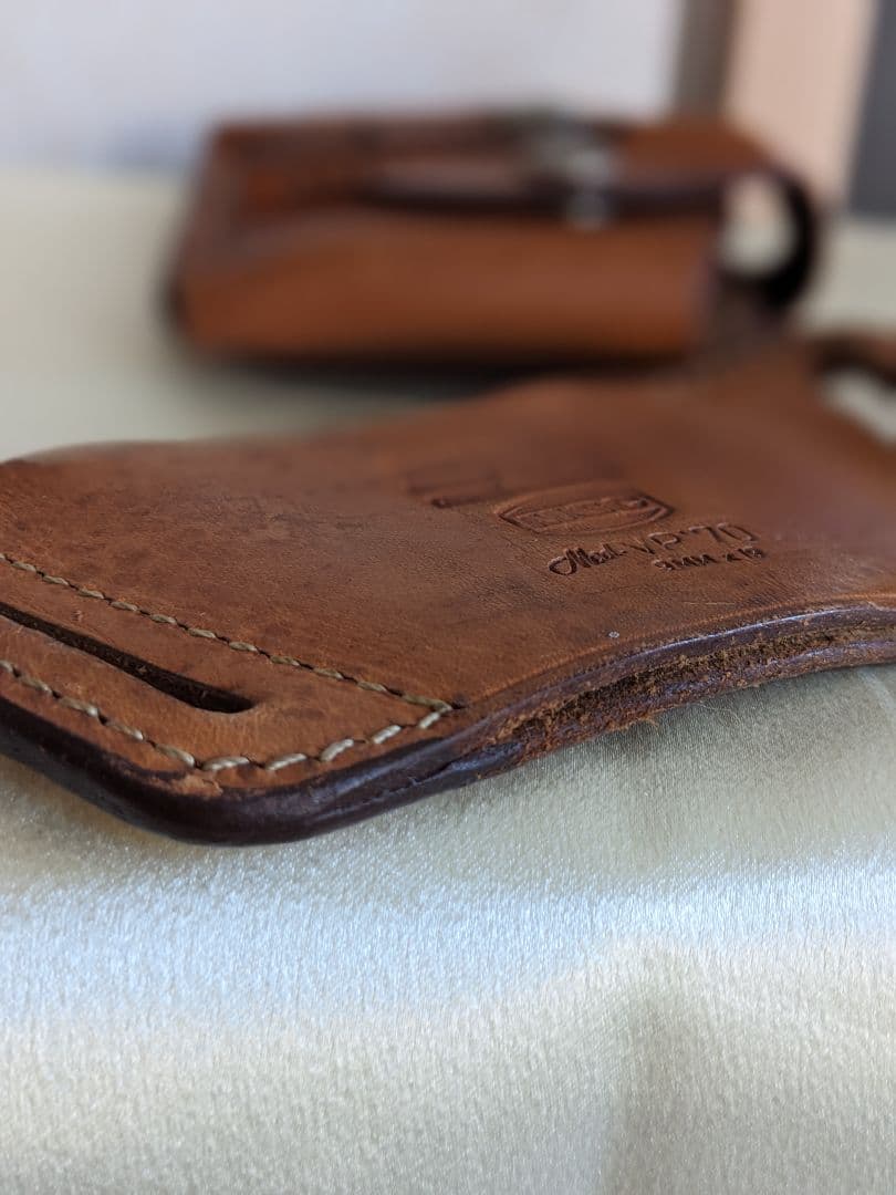 【希少】MGC S&W 9MM SPEED ホルスター カートリッジケース 本革