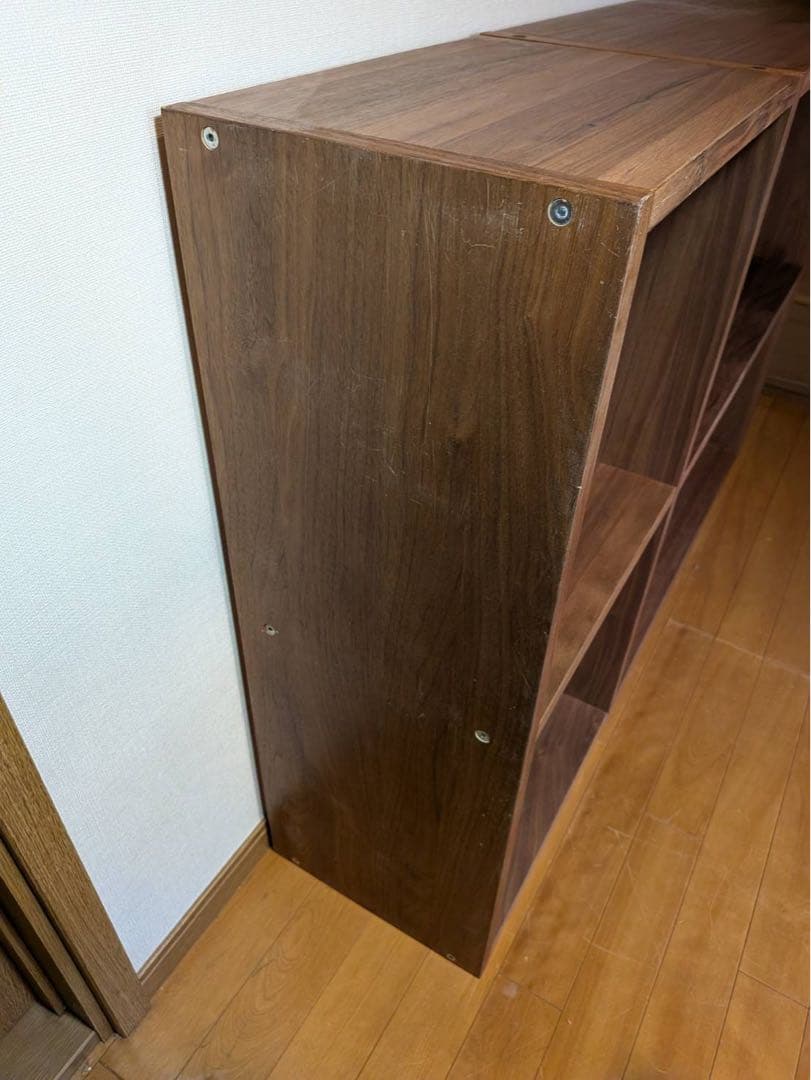 ■送料込■無印 スタッキングシェルフ 2+ワイド 木製家具 棚ラック収納MUJI