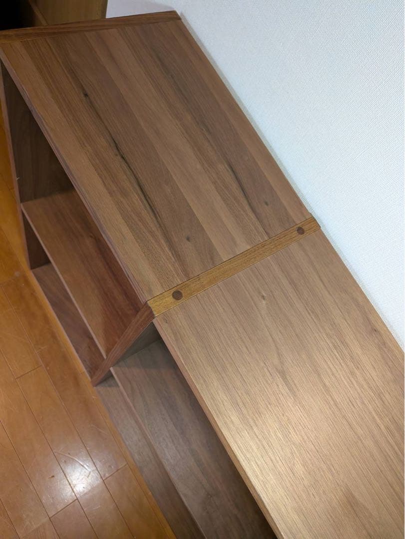 ■送料込■無印 スタッキングシェルフ 2+ワイド 木製家具 棚ラック収納MUJI