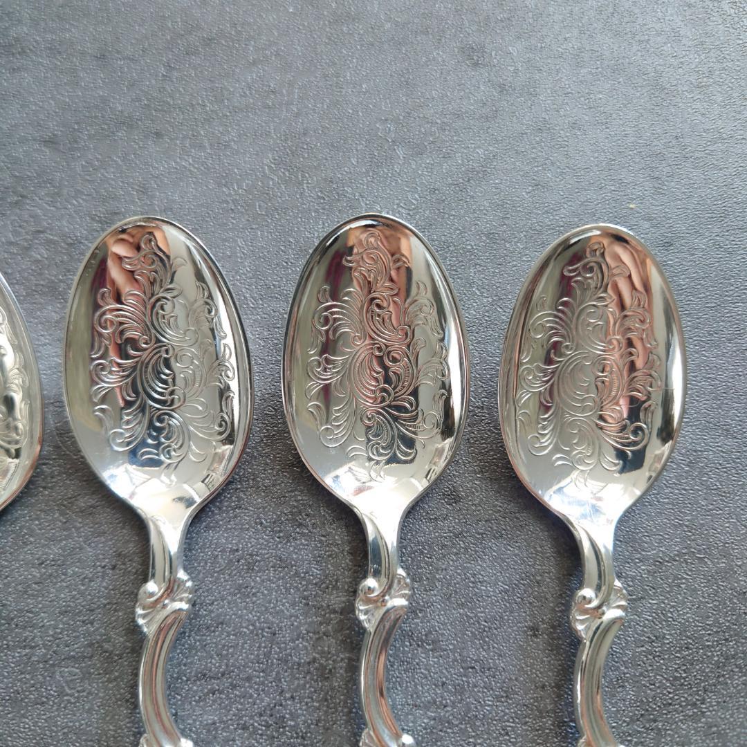 希少 美品 TH Marthinsen 830シルバー スプーン 6点