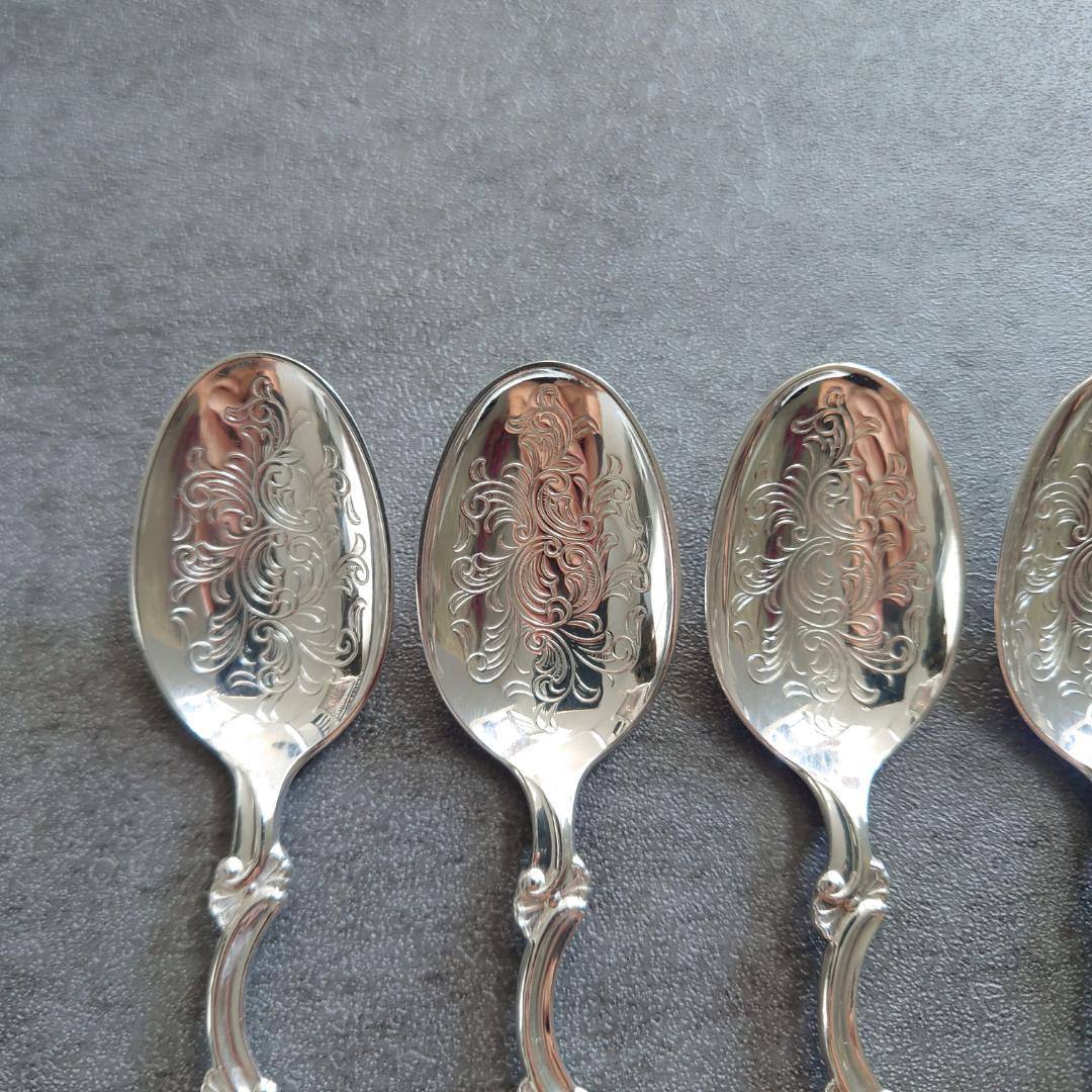 希少 美品 TH Marthinsen 830シルバー スプーン 6点