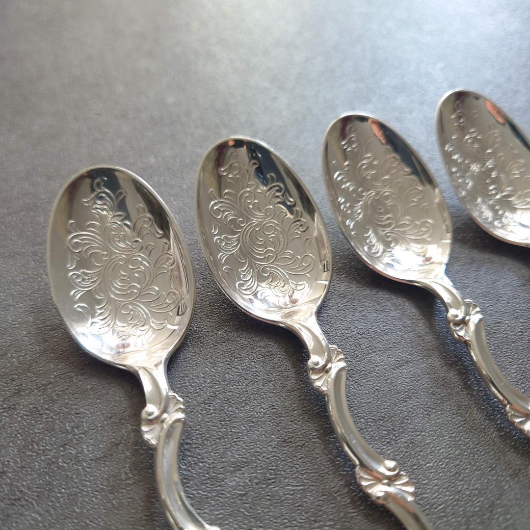 希少 美品 TH Marthinsen 830シルバー スプーン 6点