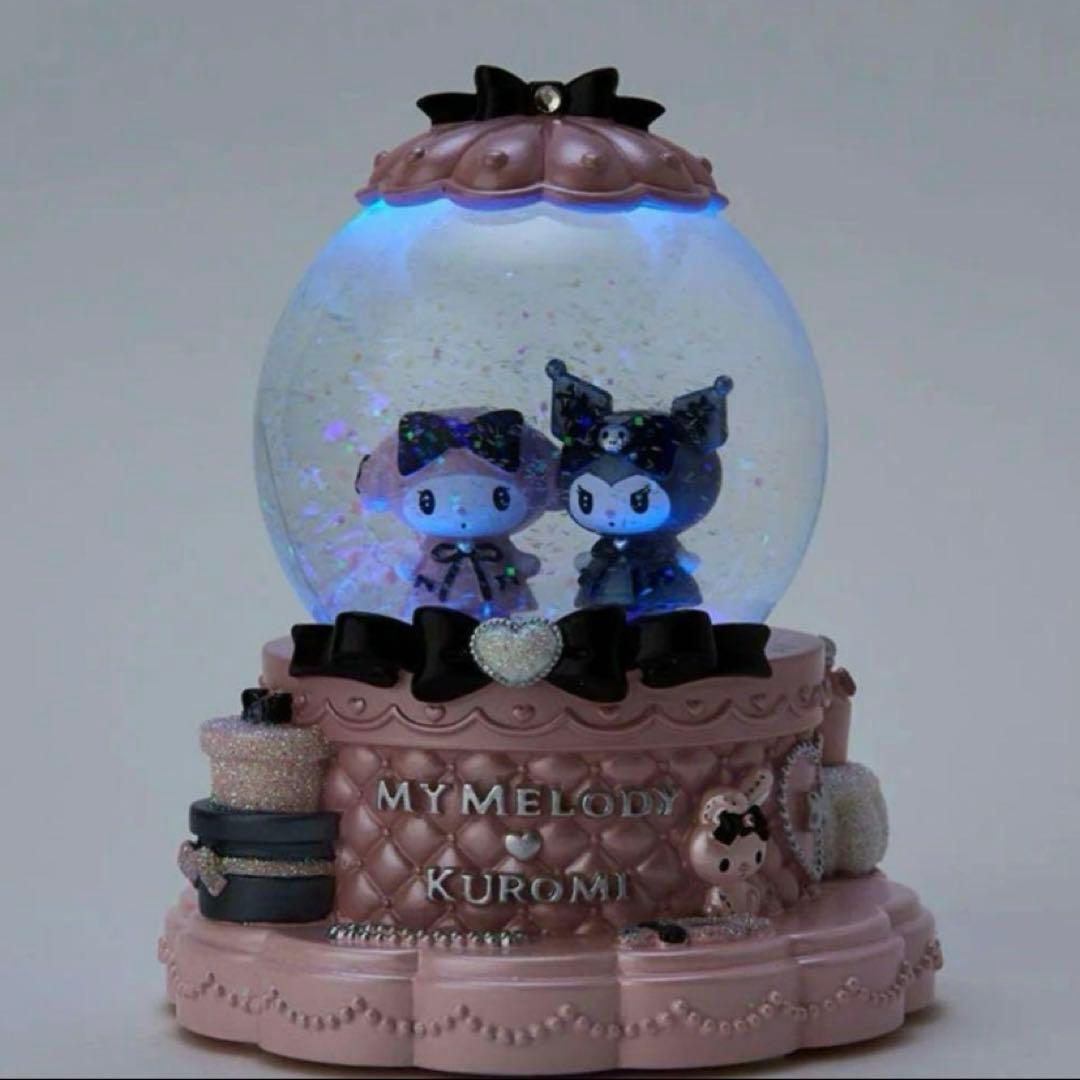 サンリオ メロクロ 光るスノーグローブ マイメロディ クロミ 2023
