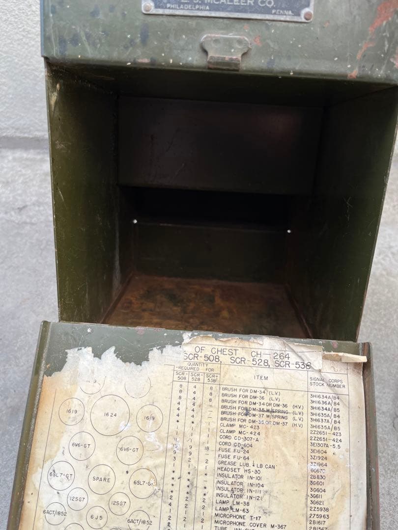 【antique】40年代 アメリカ軍 US.ARMY SIGNAL CORPS