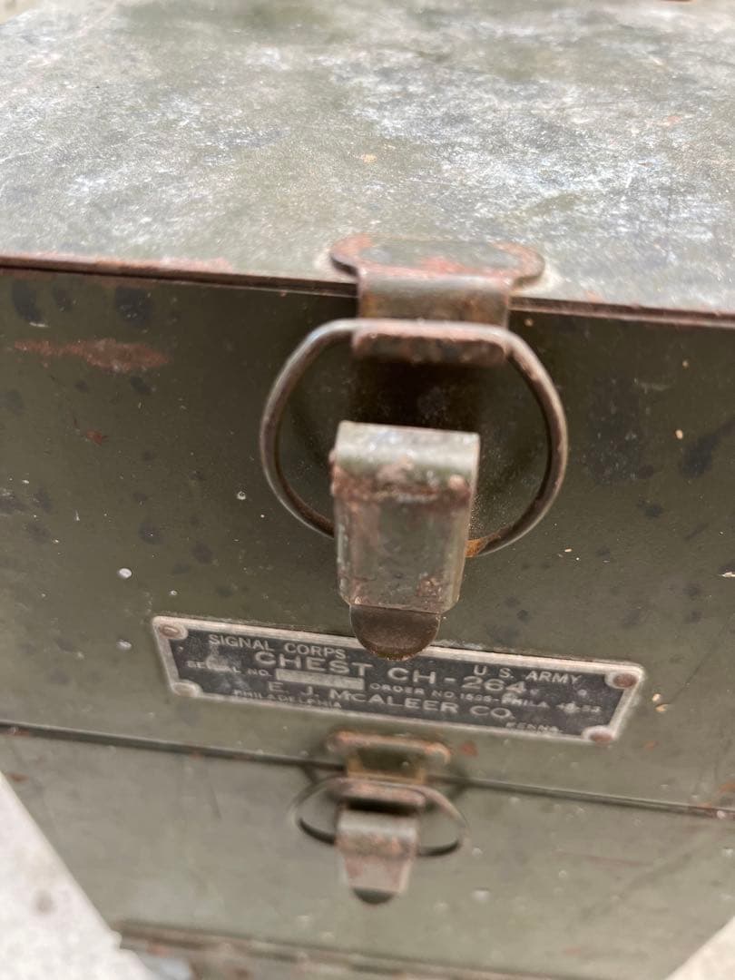 【antique】40年代 アメリカ軍 US.ARMY SIGNAL CORPS