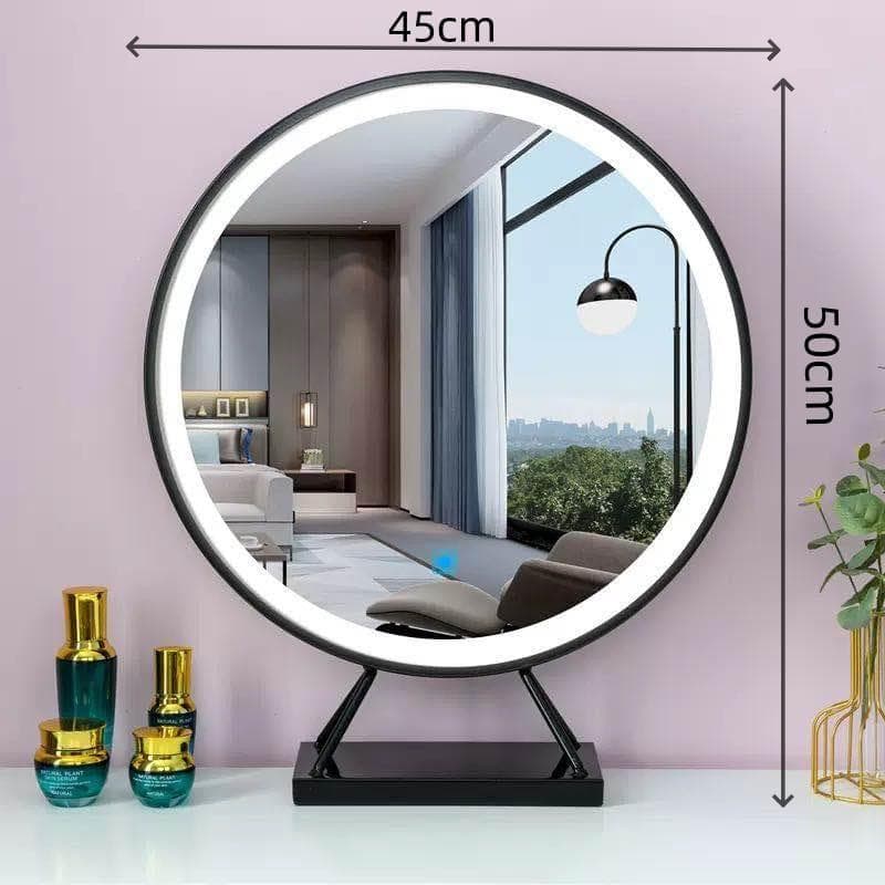 ホワイトモダンドレッサー・鏡台 訳あり品　写真をご確認J206-80-06