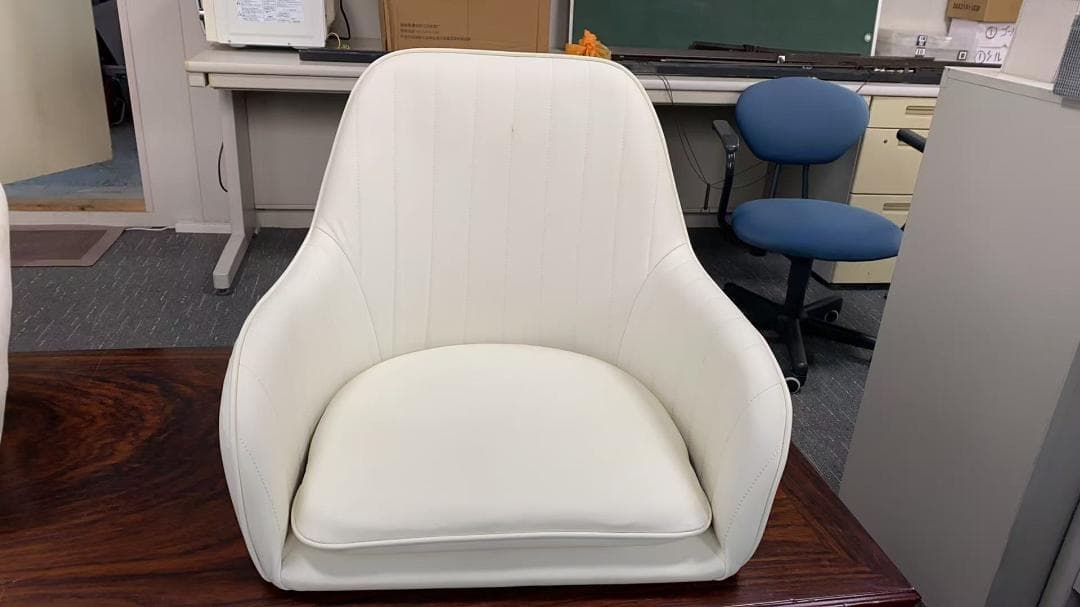 ホワイトモダンドレッサー・鏡台 訳あり品　写真をご確認J206-80-06