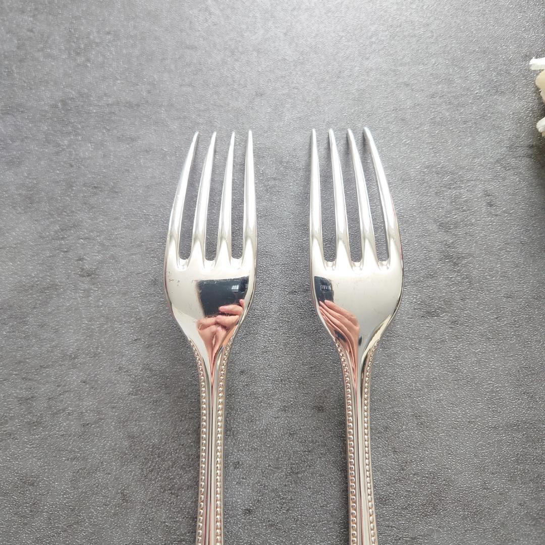 希少 美品 クリストフル パール スタンダードフォーク 2点