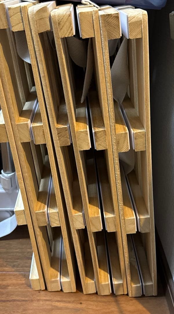 すのこマット　シングル2点セット