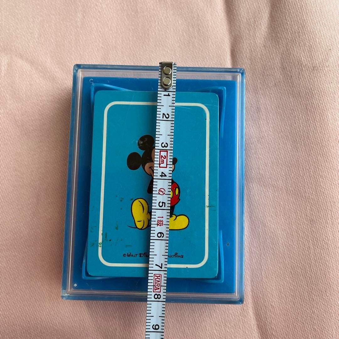 任天堂 新品 ミッキー トランプ ウォルトディズニー 昭和 レトロ