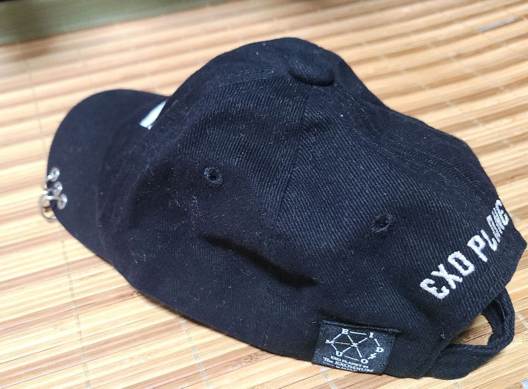 EXO D.O. ギョンス 公式 ベースボールシャツ チェックシャツ キャップ