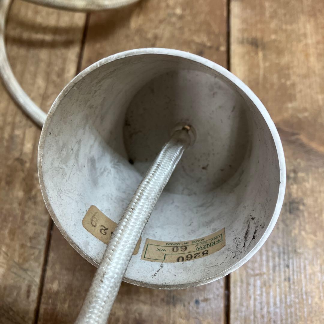 D-2 昭和レトロ フリル型 ガラスシェード ペンダントライト シーリングライト