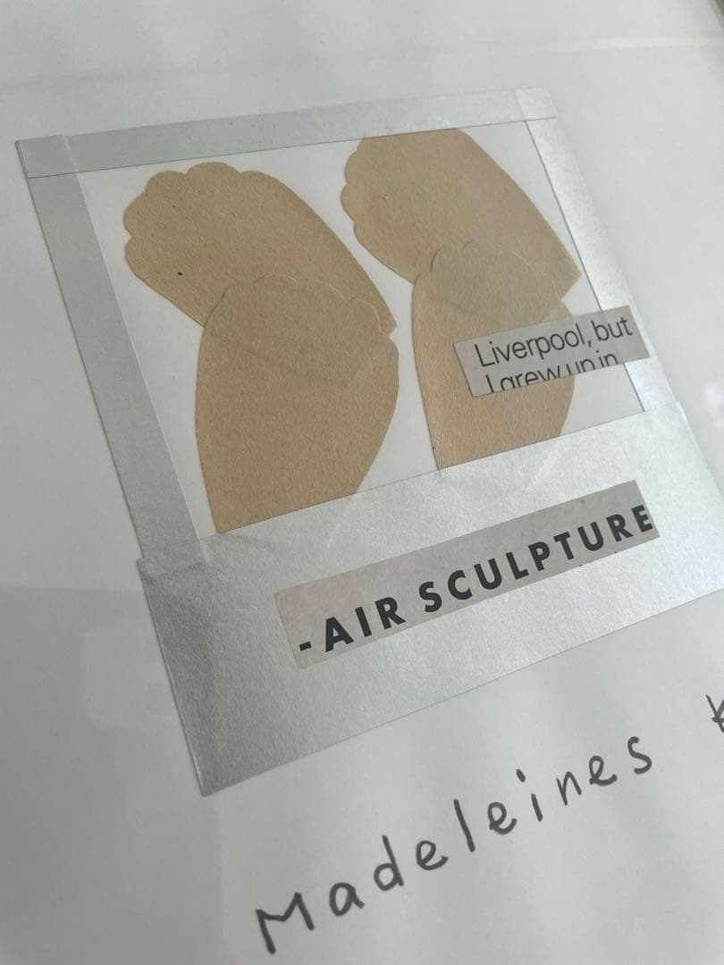 【再値下げ】一点物 堀井和子 クラスカ購入 コラージュ 額装作品 クラスカ