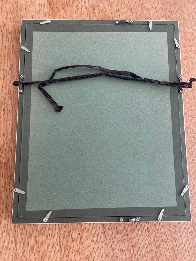 【再値下げ】一点物 堀井和子 クラスカ購入 コラージュ 額装作品 クラスカ