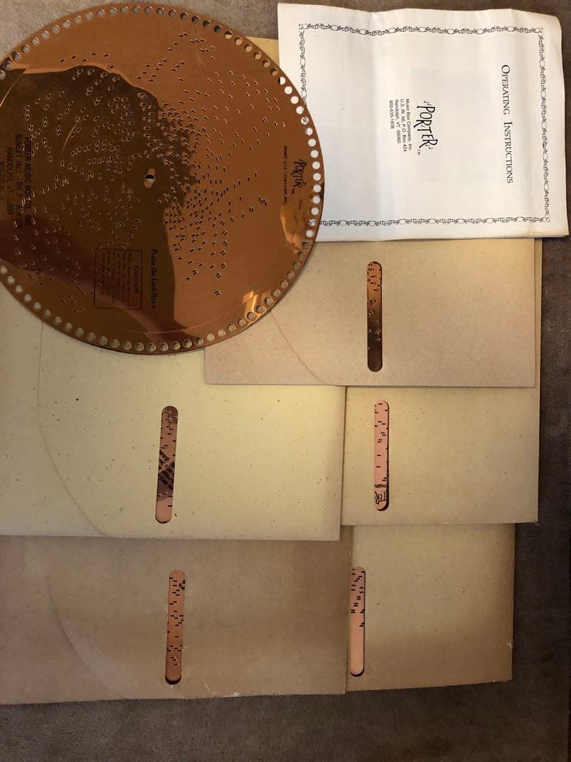 porter スワンオルゴール【ポーター】