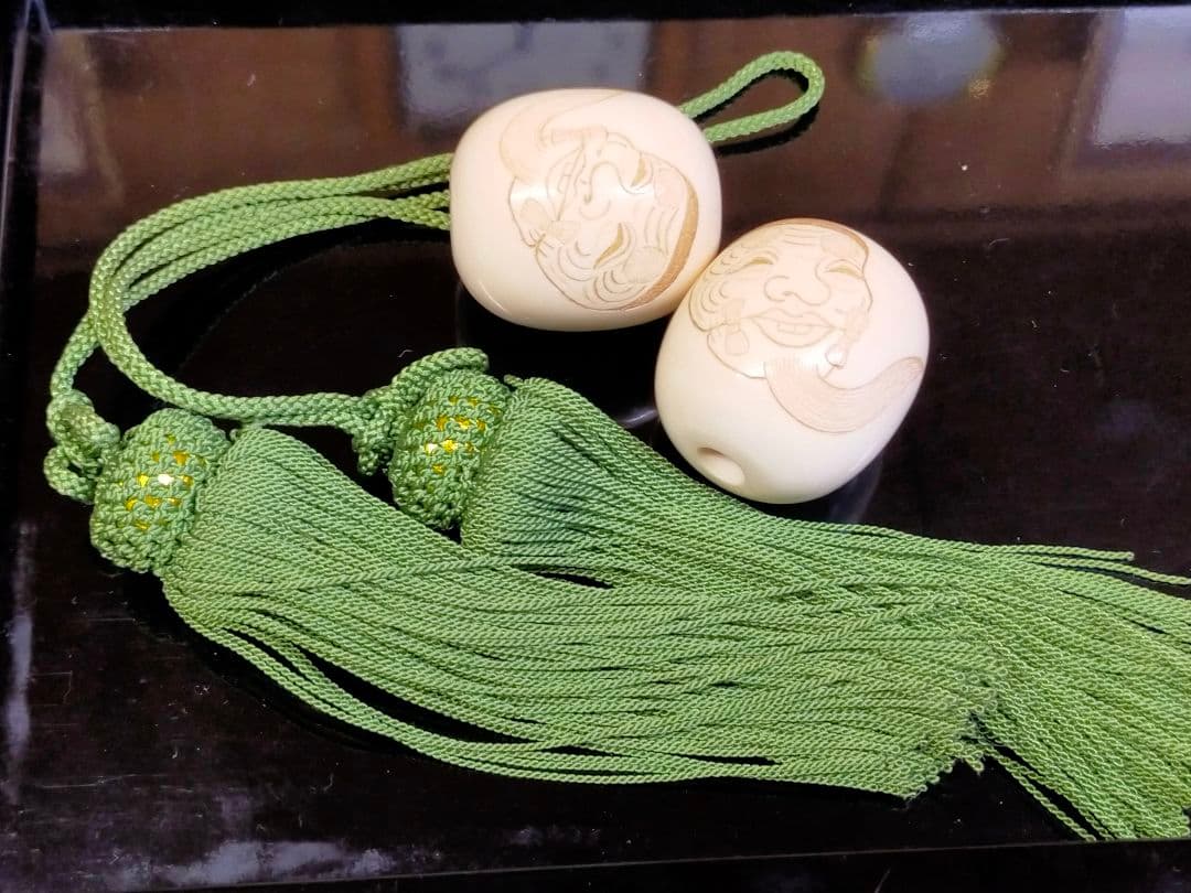 ♥　未使用　最高級　風鎮　桐箱付き