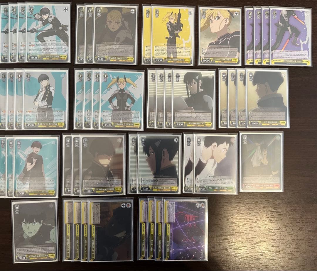 ヴァイス 怪獣8号 デッキ3つ 調整パーツおまけ付き