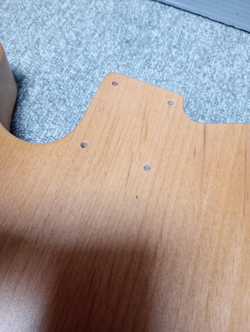 テレキャスボディ チェリーサンバースト フルラッカー塗装 2.07kg