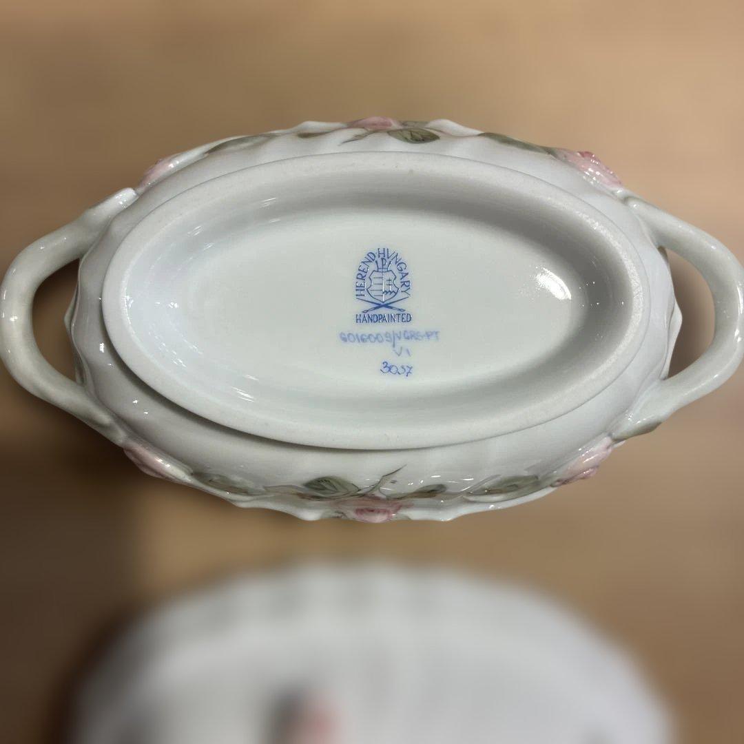 ヘレンド　シュガーポット　チューリン