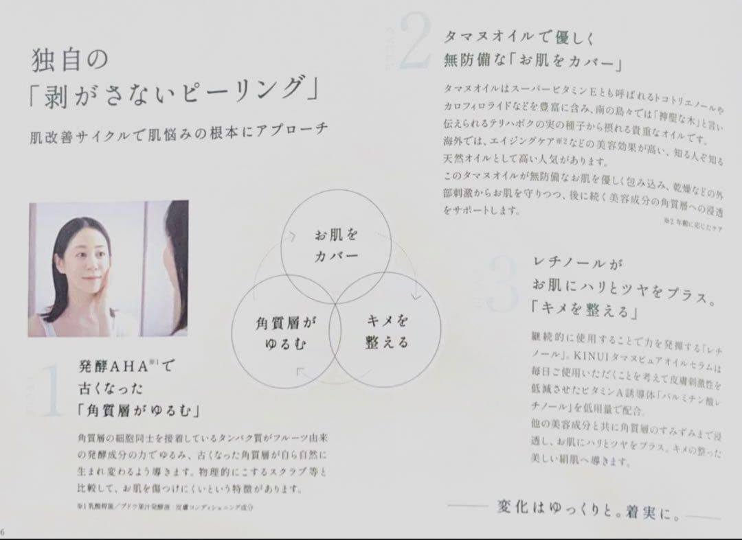 キヌユイ（KINUI）　二層式　ブースター美容液　3個セット