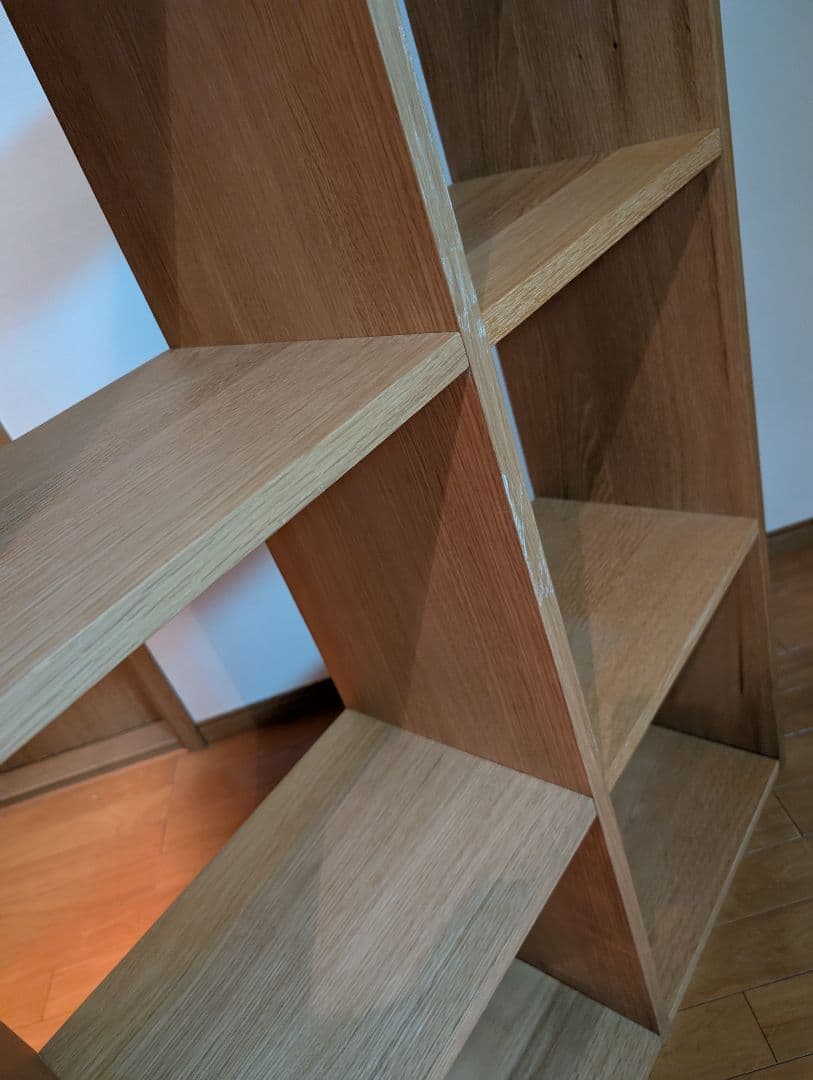 《専用》無印良品 スタッキングシェルフ 5段×2列 オーク 棚 木製家具