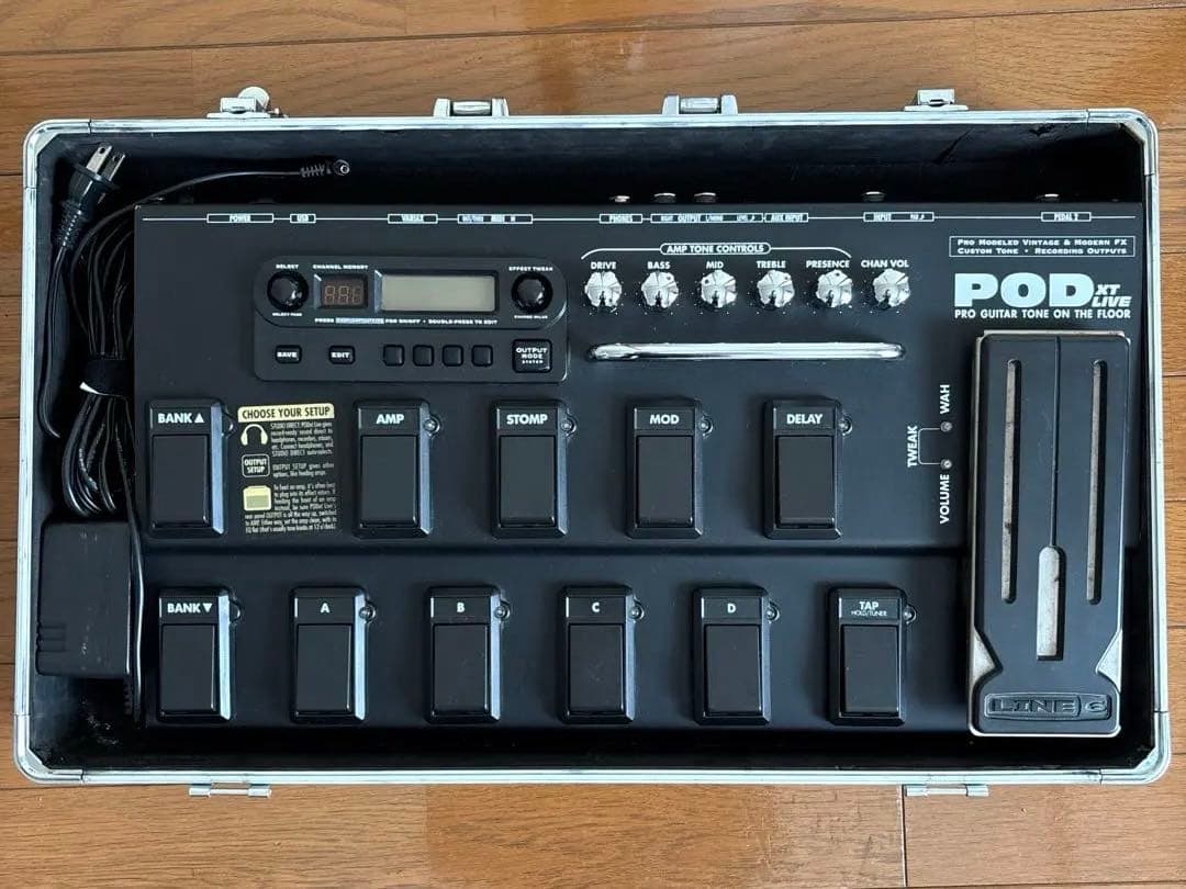 Line6 POD XT LIVE エフェクター