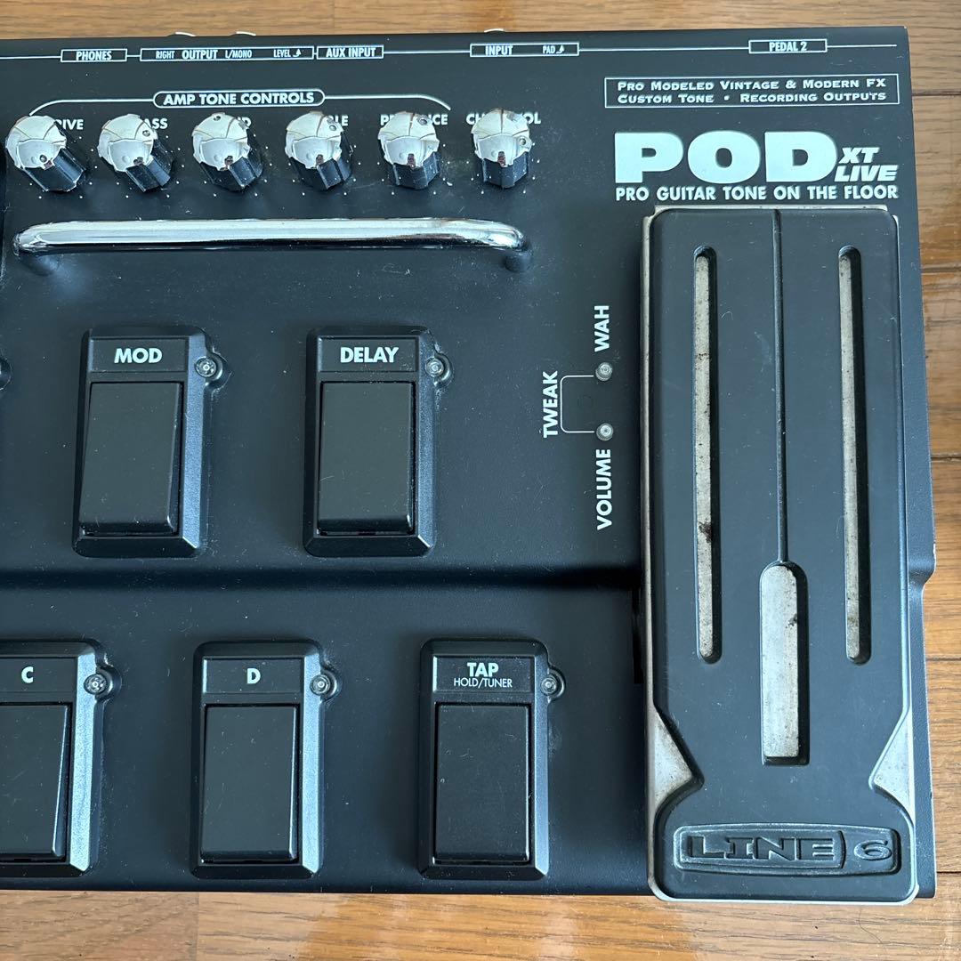 Line6 POD XT LIVE エフェクター
