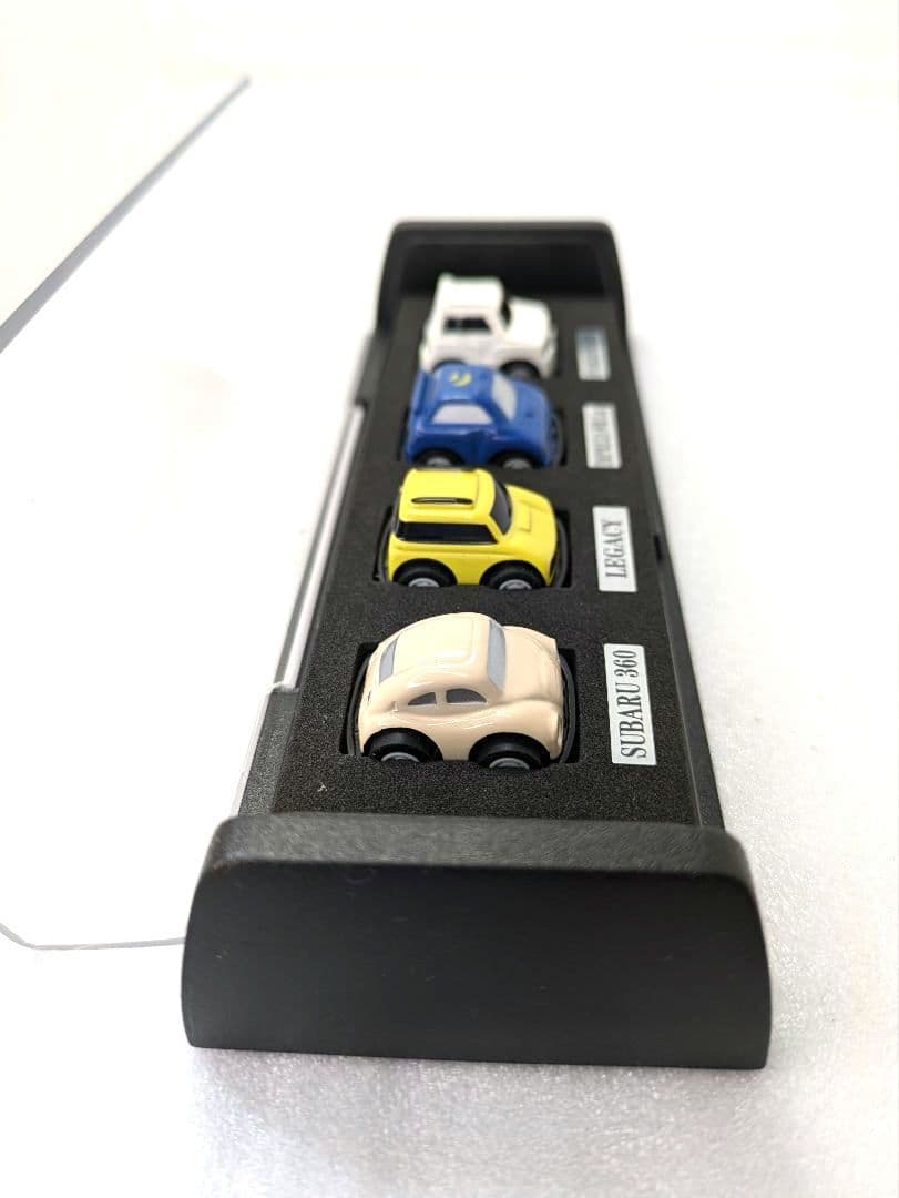 Chibi SUBARU ちびスバルミニカーセット 4台 ケース付き【非売品