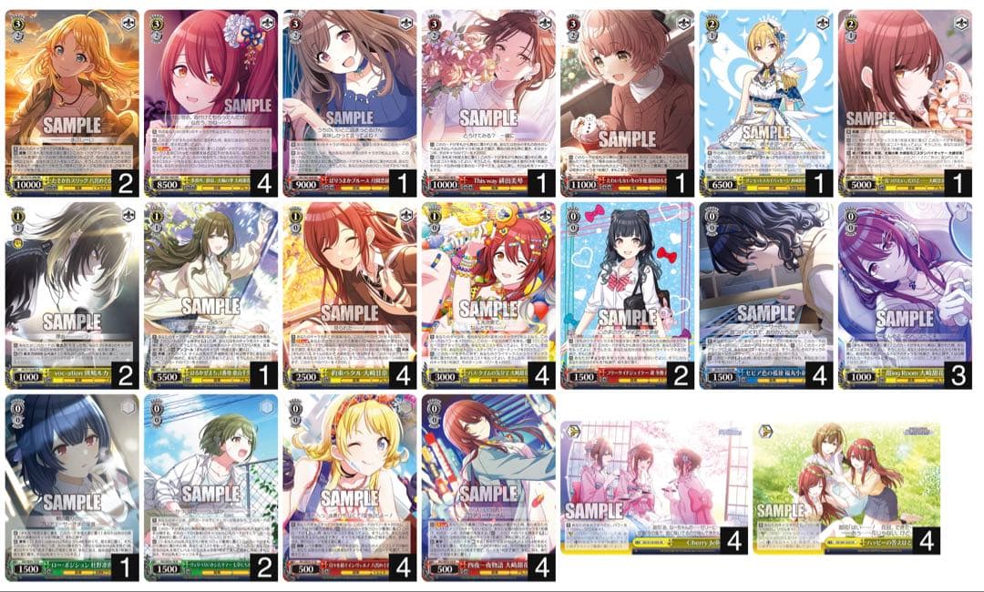 ヴァイス　デッキ　8枝　シャニマス