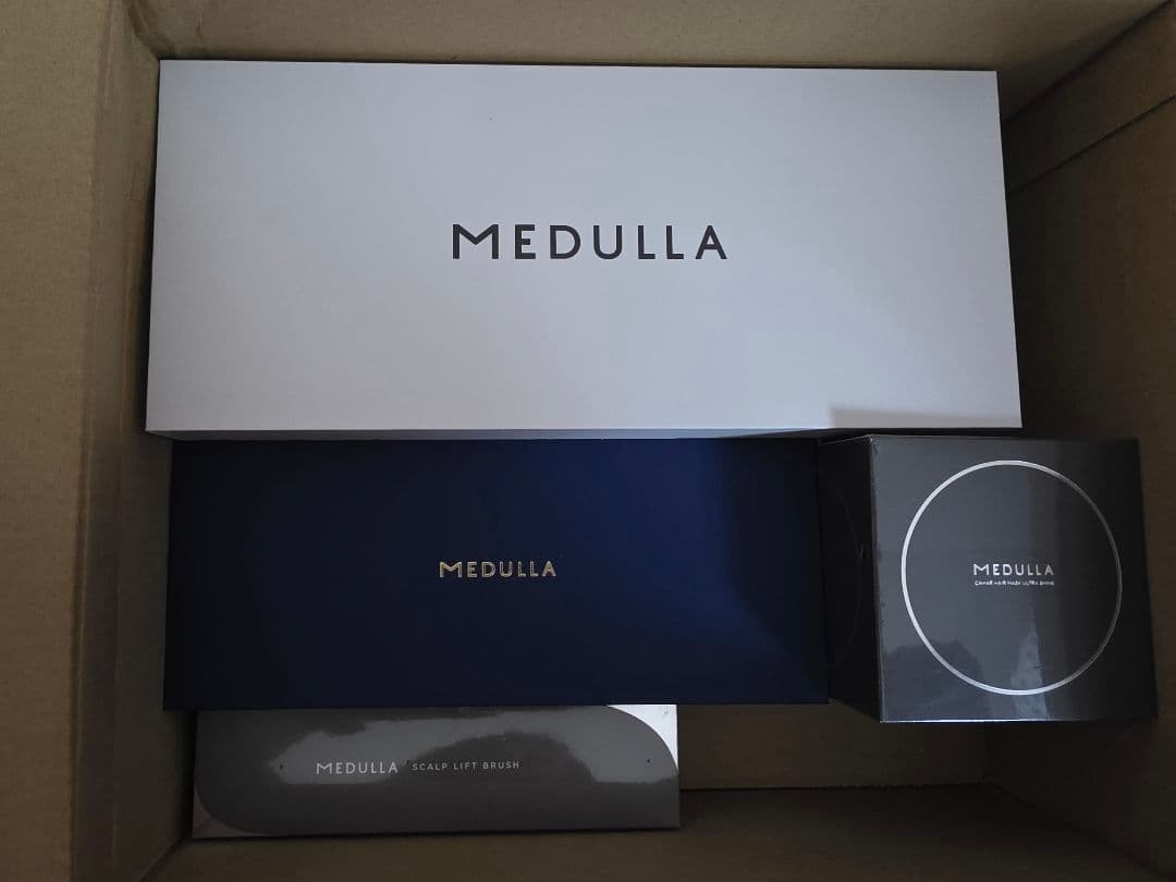 新品★MEDULLA スカルプケアトリートメント 3カプセルソニックシャインプロ