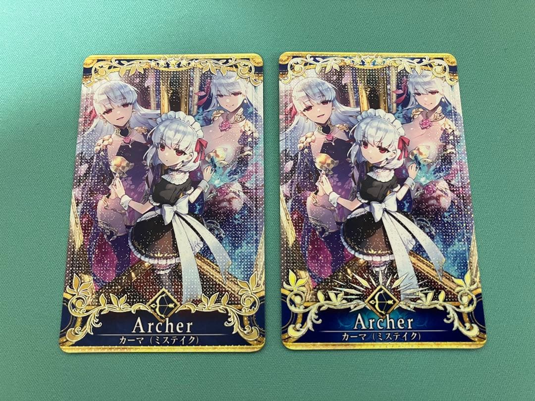 FGOAC カーマ ミステイク 聖杯フェイタル 2枚セット - メルカリ