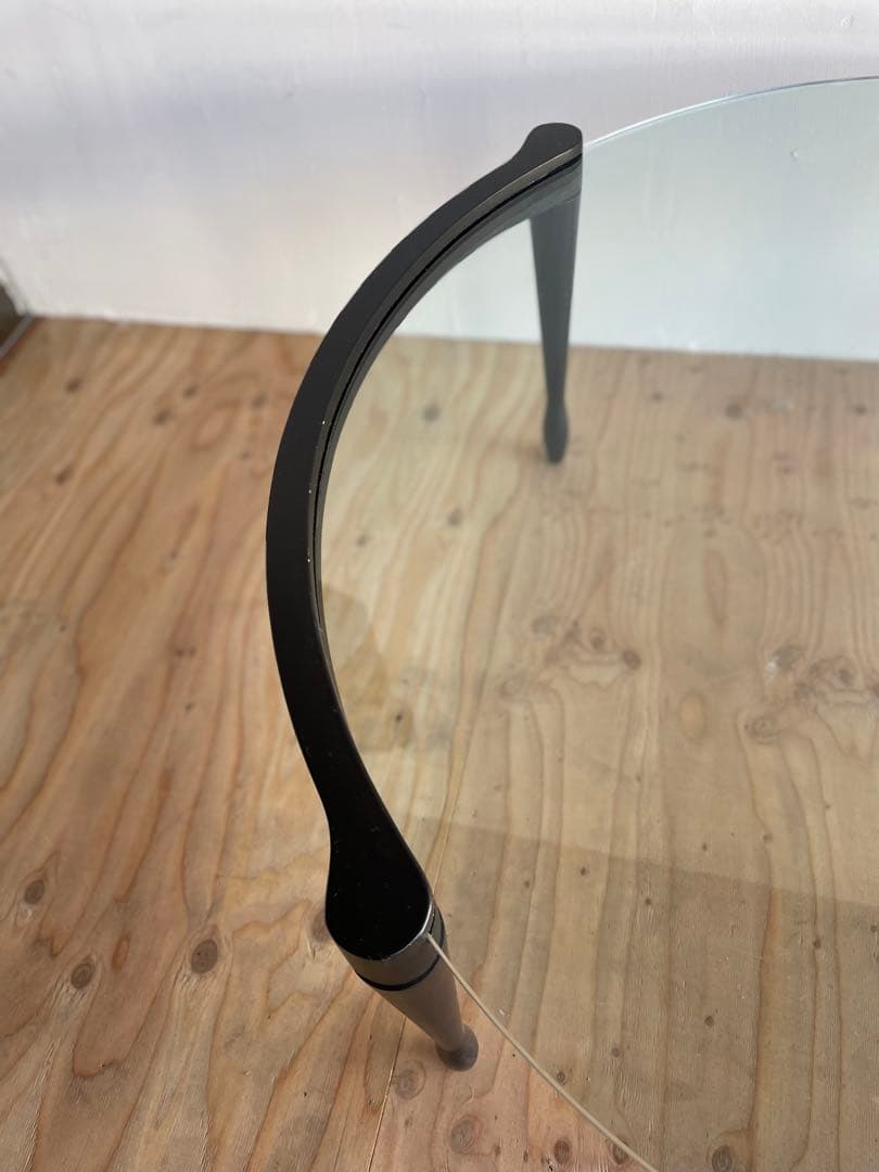 正規品　porada GIOTTO ジオット　ガラステーブル