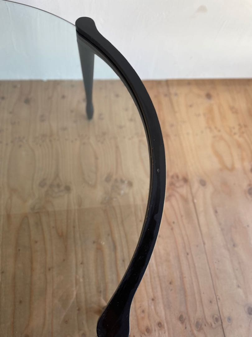 正規品　porada GIOTTO ジオット　ガラステーブル