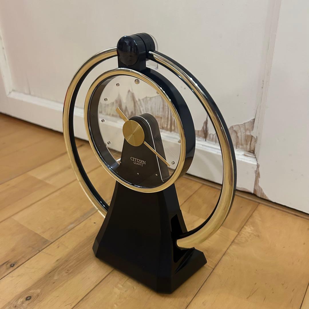 ☆CITIZEN☆置き時計 スペースエイジ ポストモダン レトロ