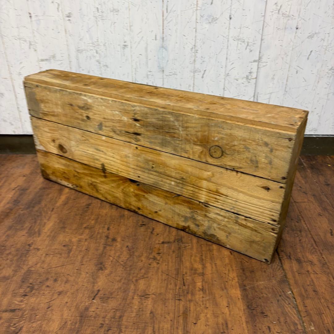 B1 昭和レトロ 古家具 古材 木製飾り棚 ディスプレイラック オープンラック