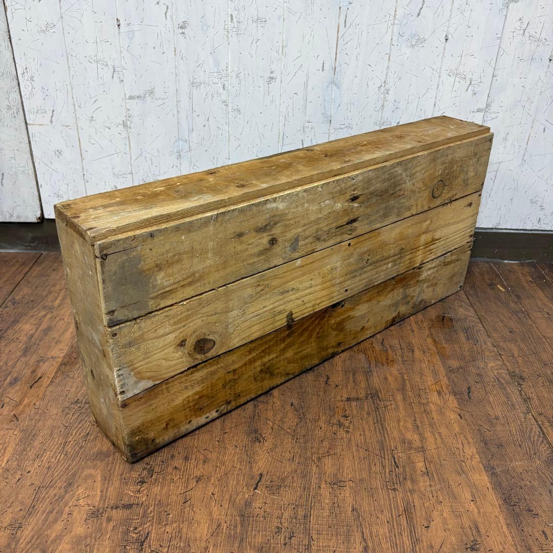 B1 昭和レトロ 古家具 古材 木製飾り棚 ディスプレイラック オープンラック