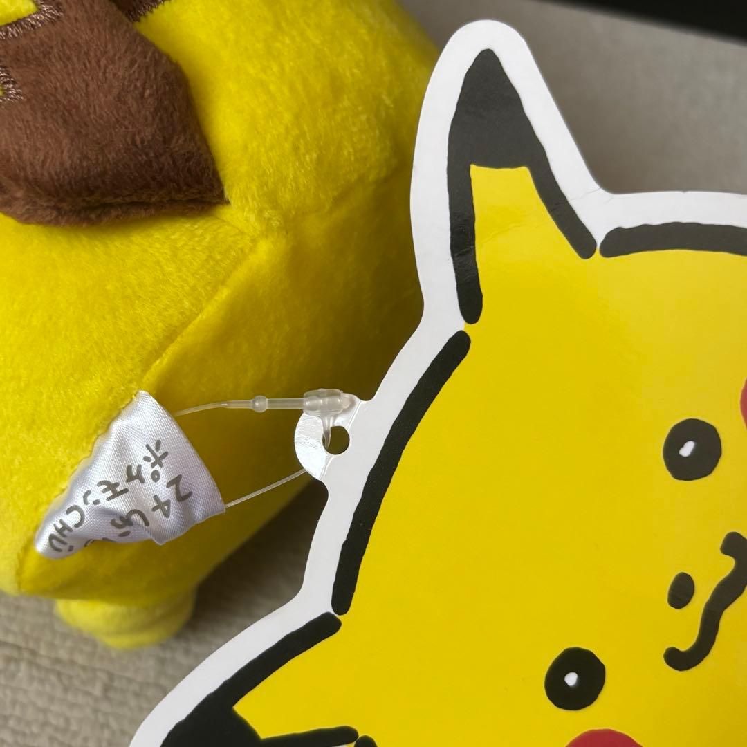 2019 ナガノ コラボ ／ピカチュウ ぬいぐるみ ステッカー