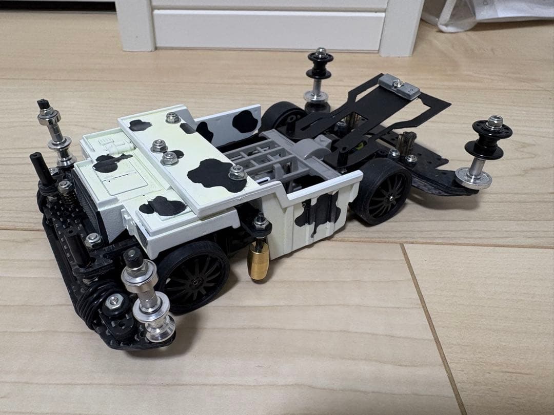 ス*オ様 MS フレキ ミニ四駆 本体 マンモスダンプ ダンプ 提灯 慣らし