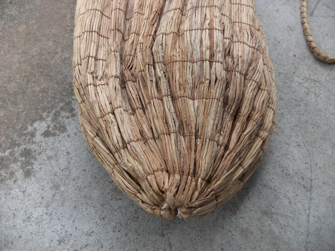 アイヌ民具　編み袋　サラニプ*2