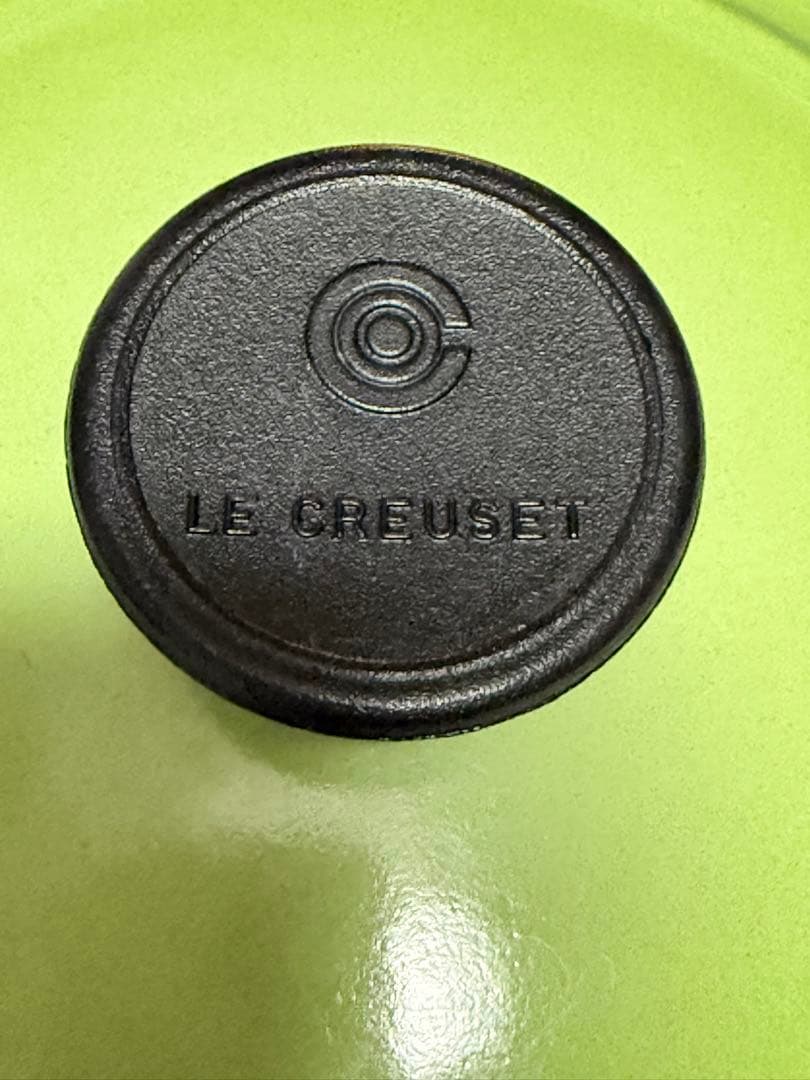 LE CREUSET グリーン 両手鍋 22cm 美品