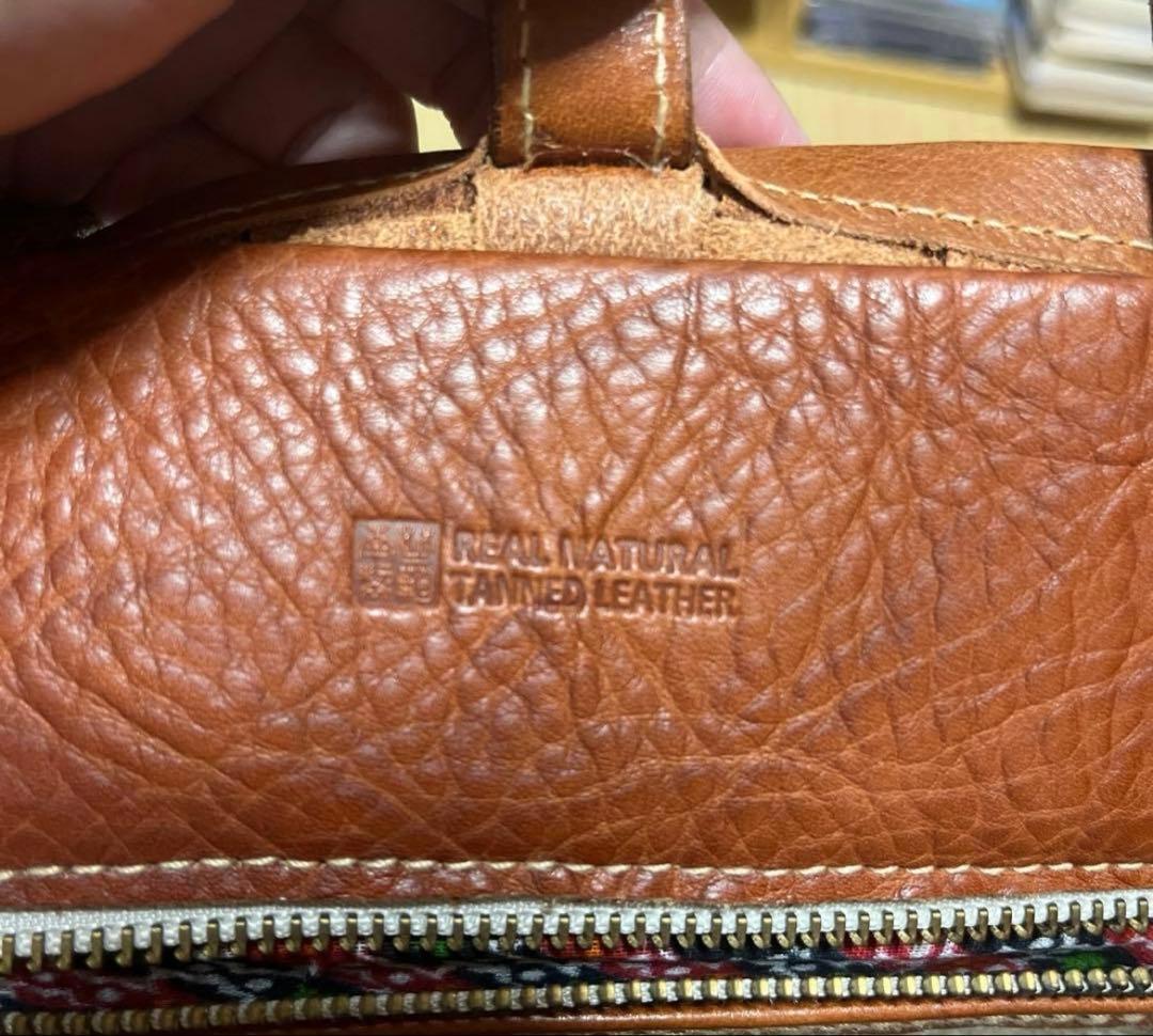 style craft レザー編み込み トートバッグ　南埜製鞄 ハンドメイド