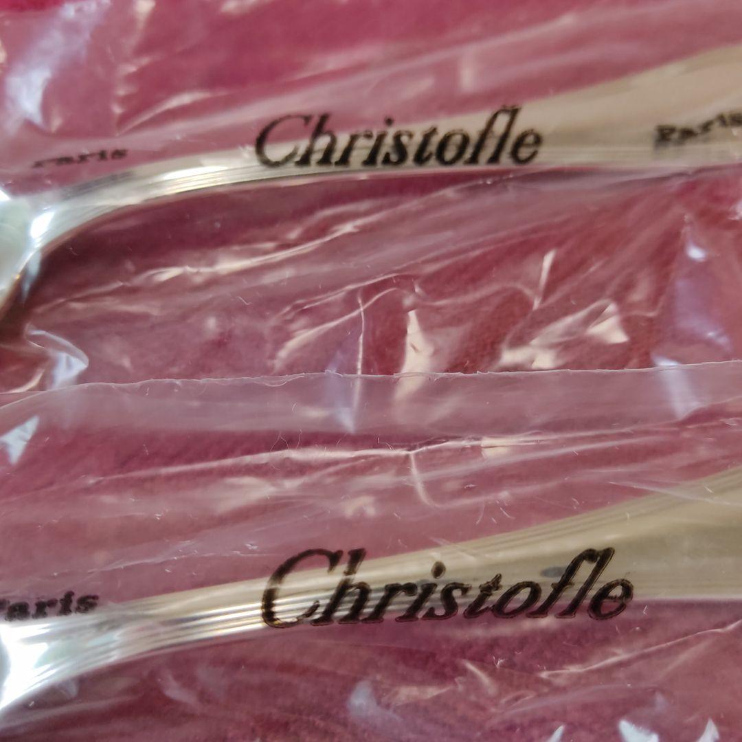 クリストフル ティースプーン 6本(未開封2本)